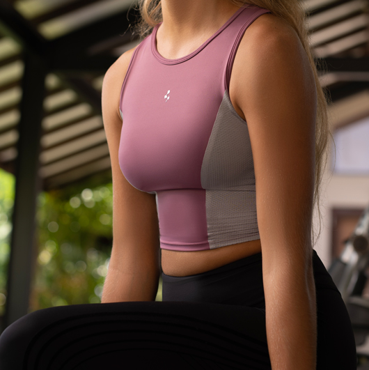 Close-up of a person wearing black undergarments